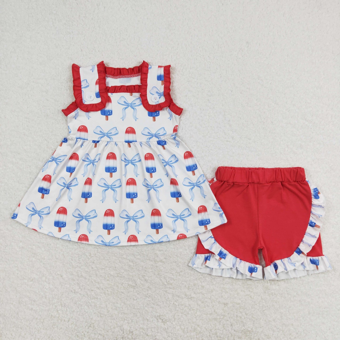 Bomb Pop Shorts Set