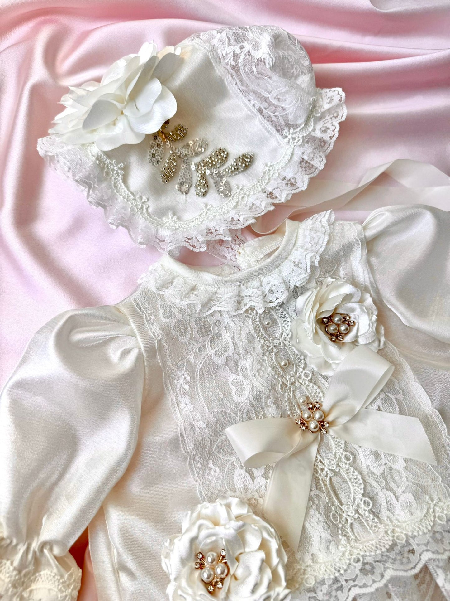 Heavenly Lace Layette