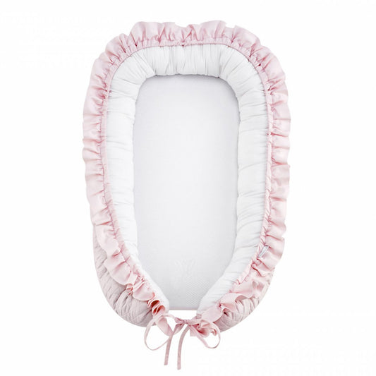 Baby Pink Quilted Baby Nest