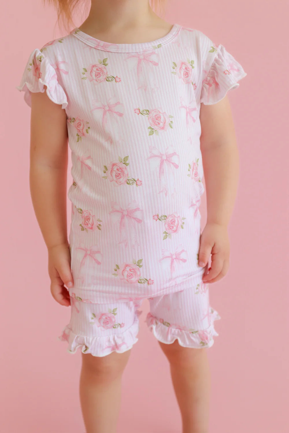 Bloom & Bow Dream Ruffle Short Set