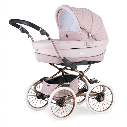 Bébécar Stylo Class Woven Pink & Rose Gold