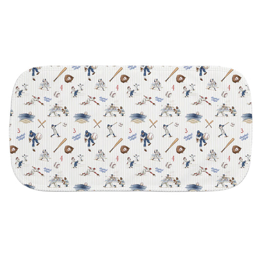 Baseball Burp Cloth