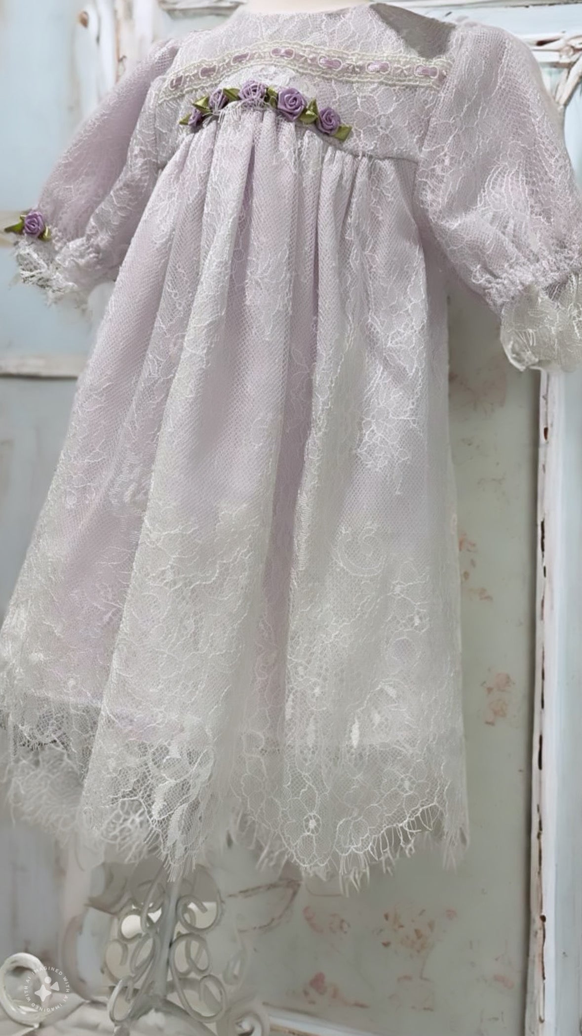 Lilac Lace Gown