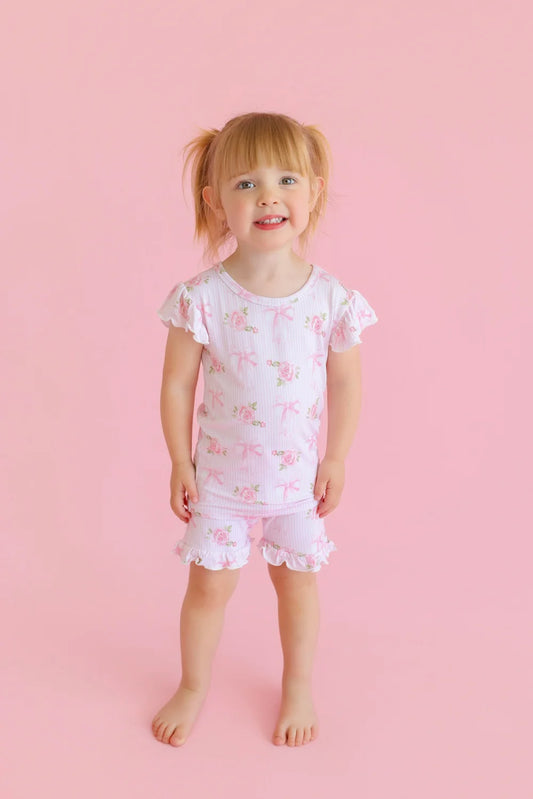Bloom & Bow Dream Ruffle Short Set