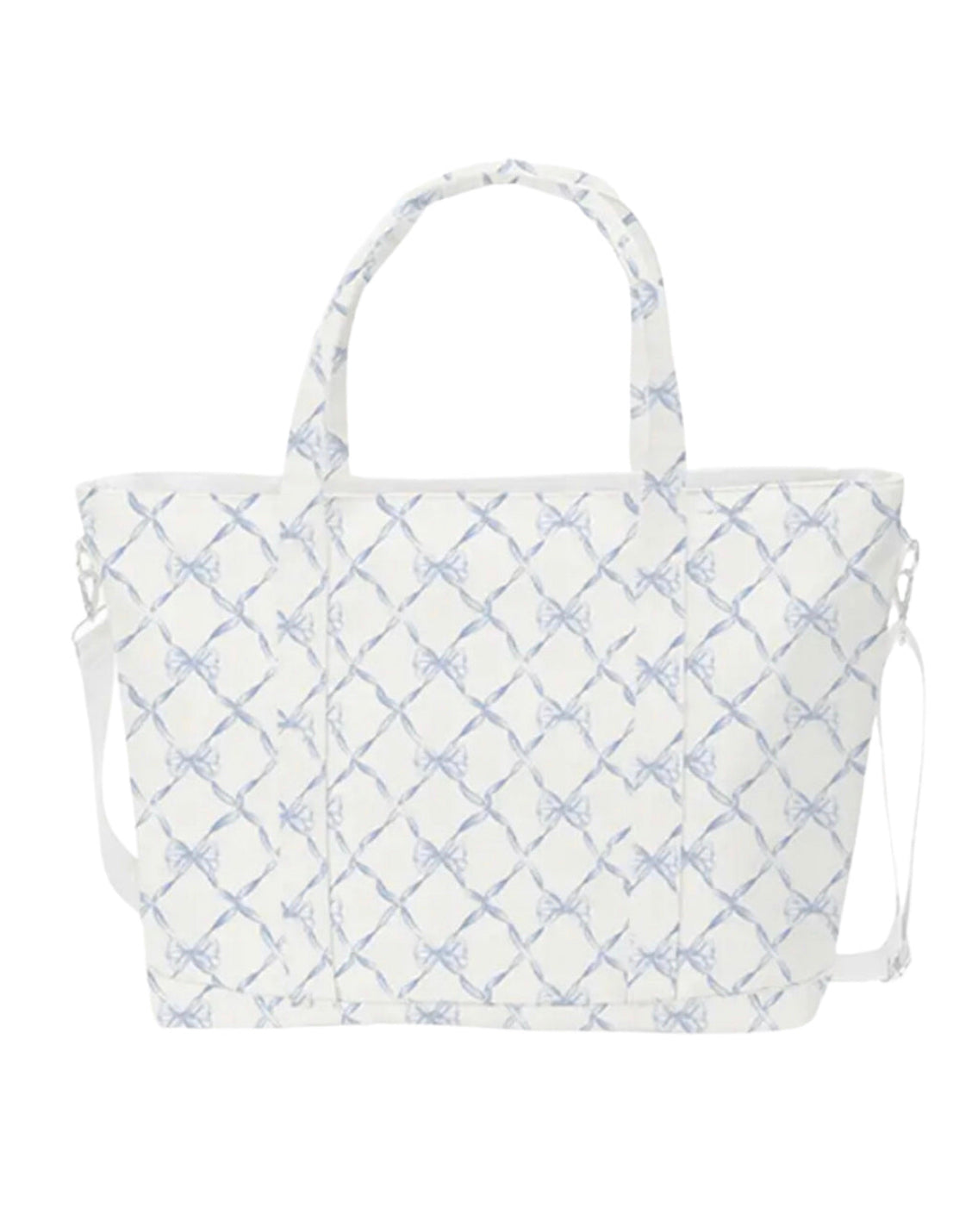 Blue Bow Tote