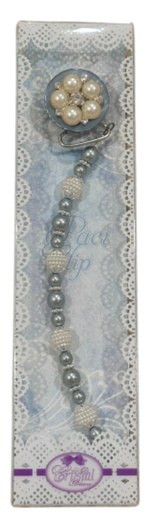 Pearl Pacifier Clip