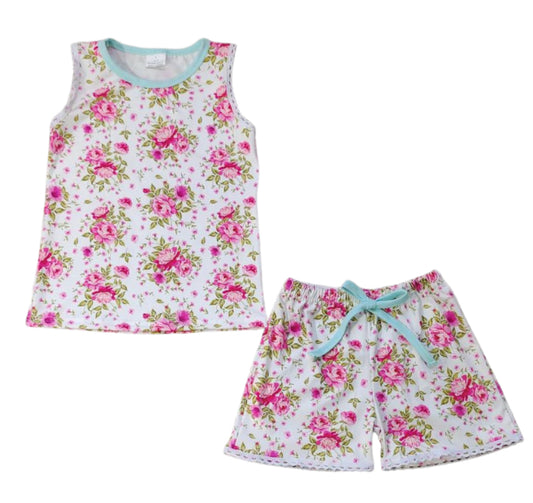 Floral Shorts Set