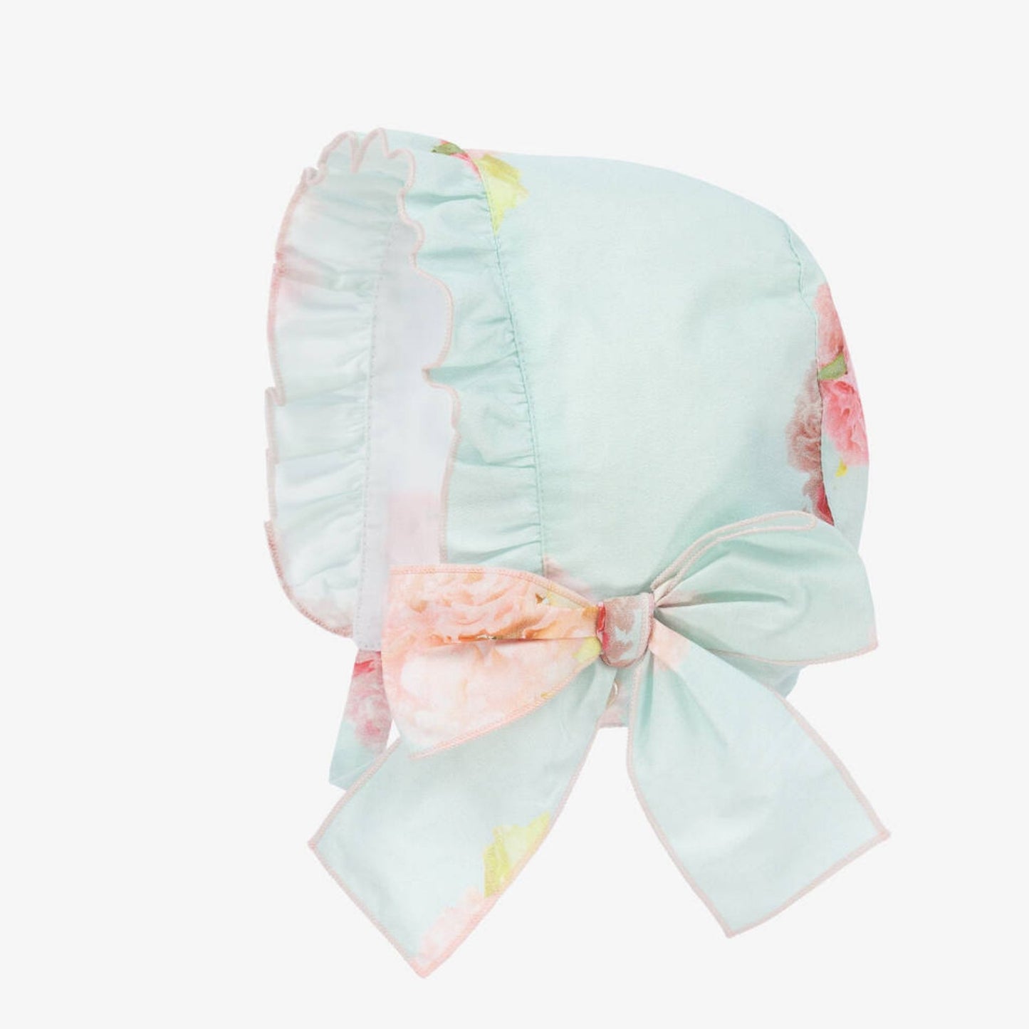 Mint Peony Bonnet