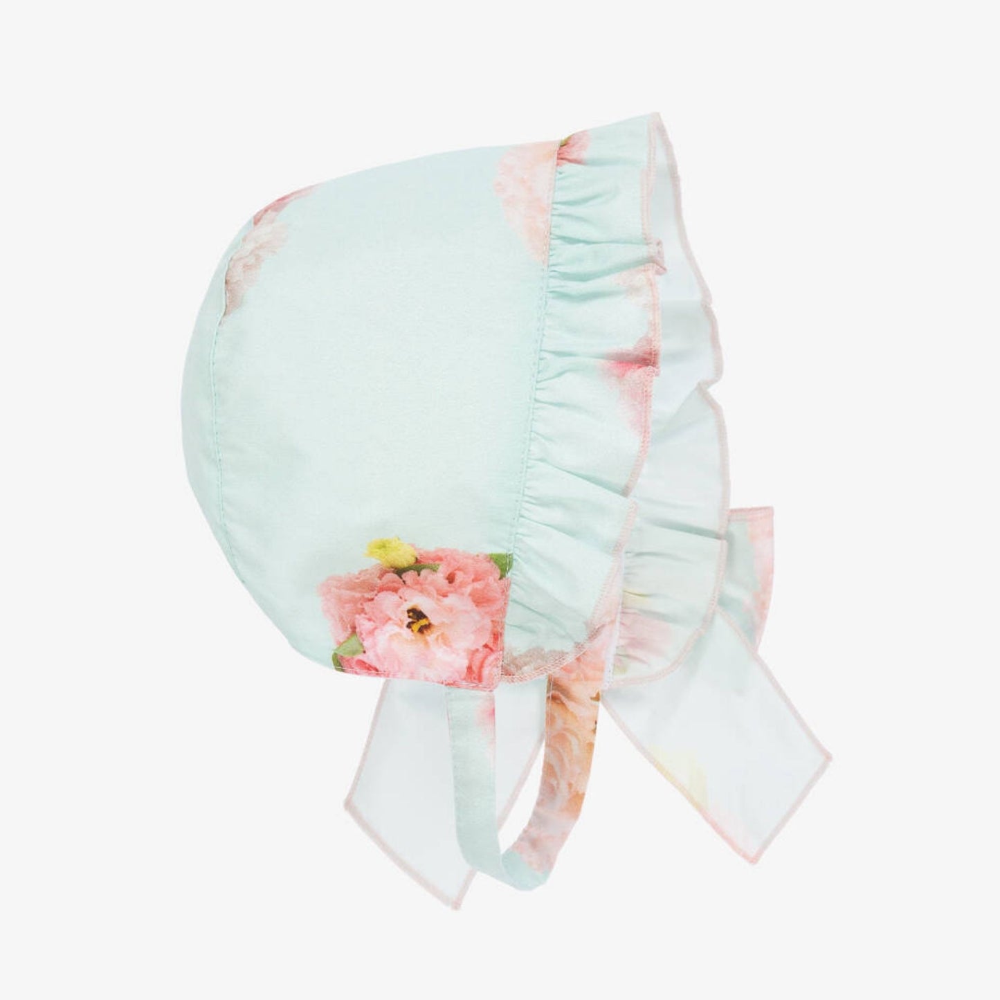 Mint Peony Bonnet