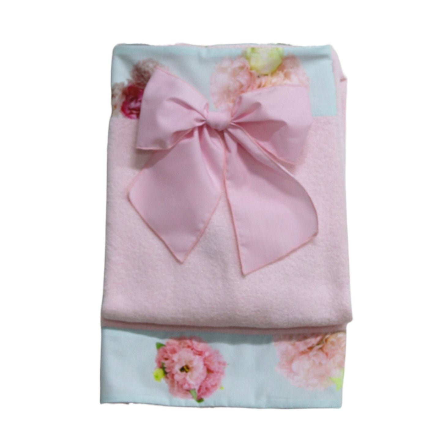 Mint Peony Beach Towel