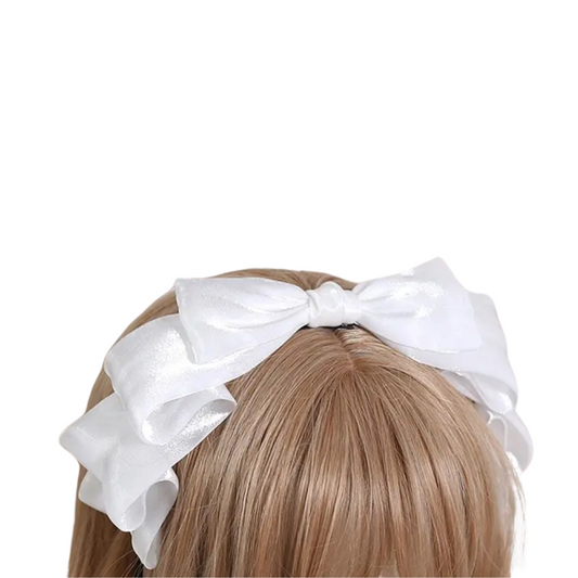 Organza Bow Headband