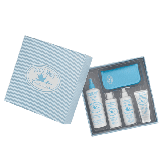 PICU Baby | Blue Striped Gift Box