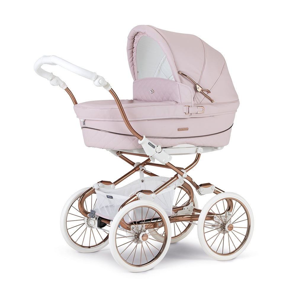 BebeCar Pram Stylo Class Pink/Rose Gold – Little Angels Boutique