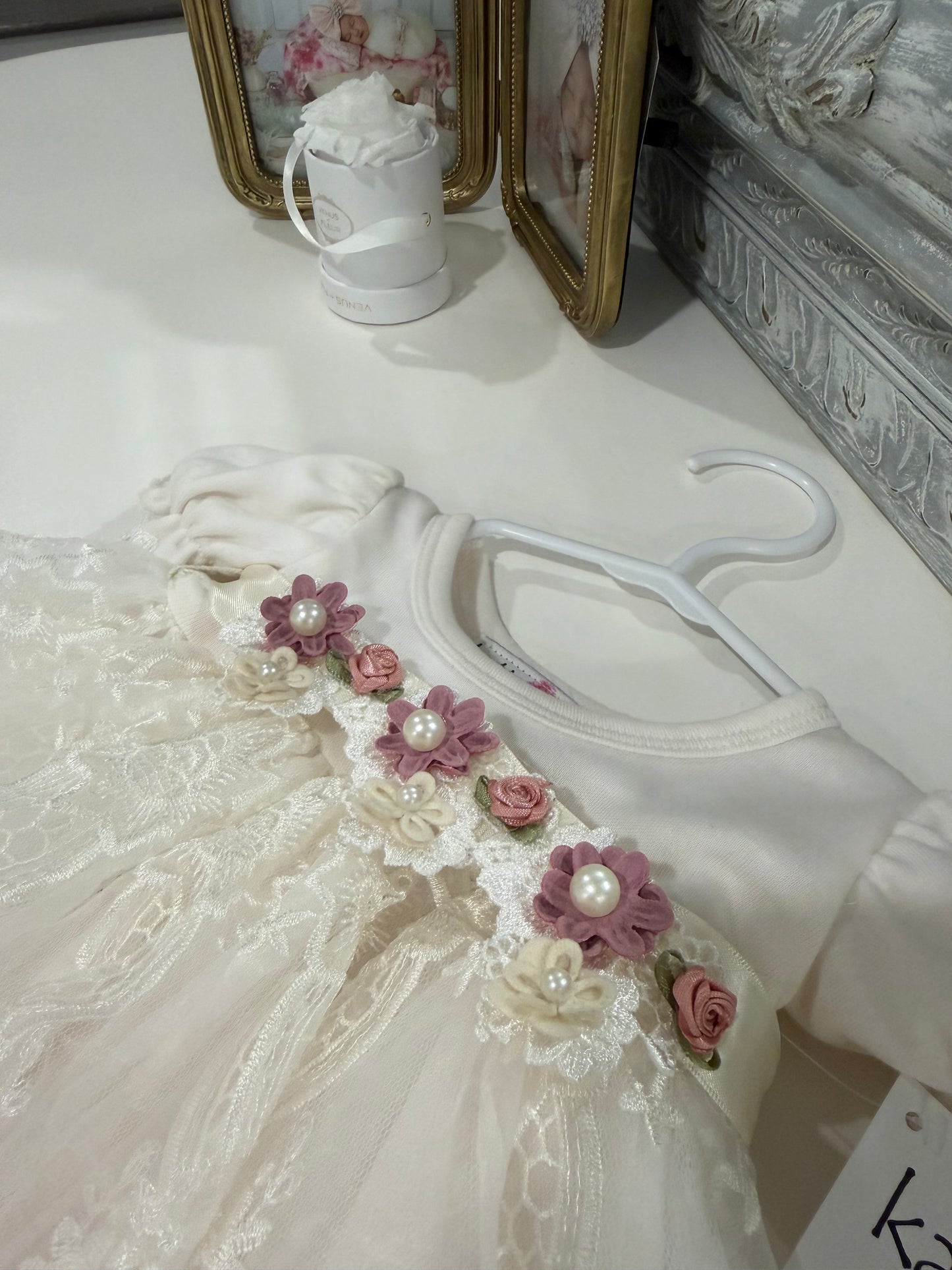 Katie Rose Pam dress with pantaloons