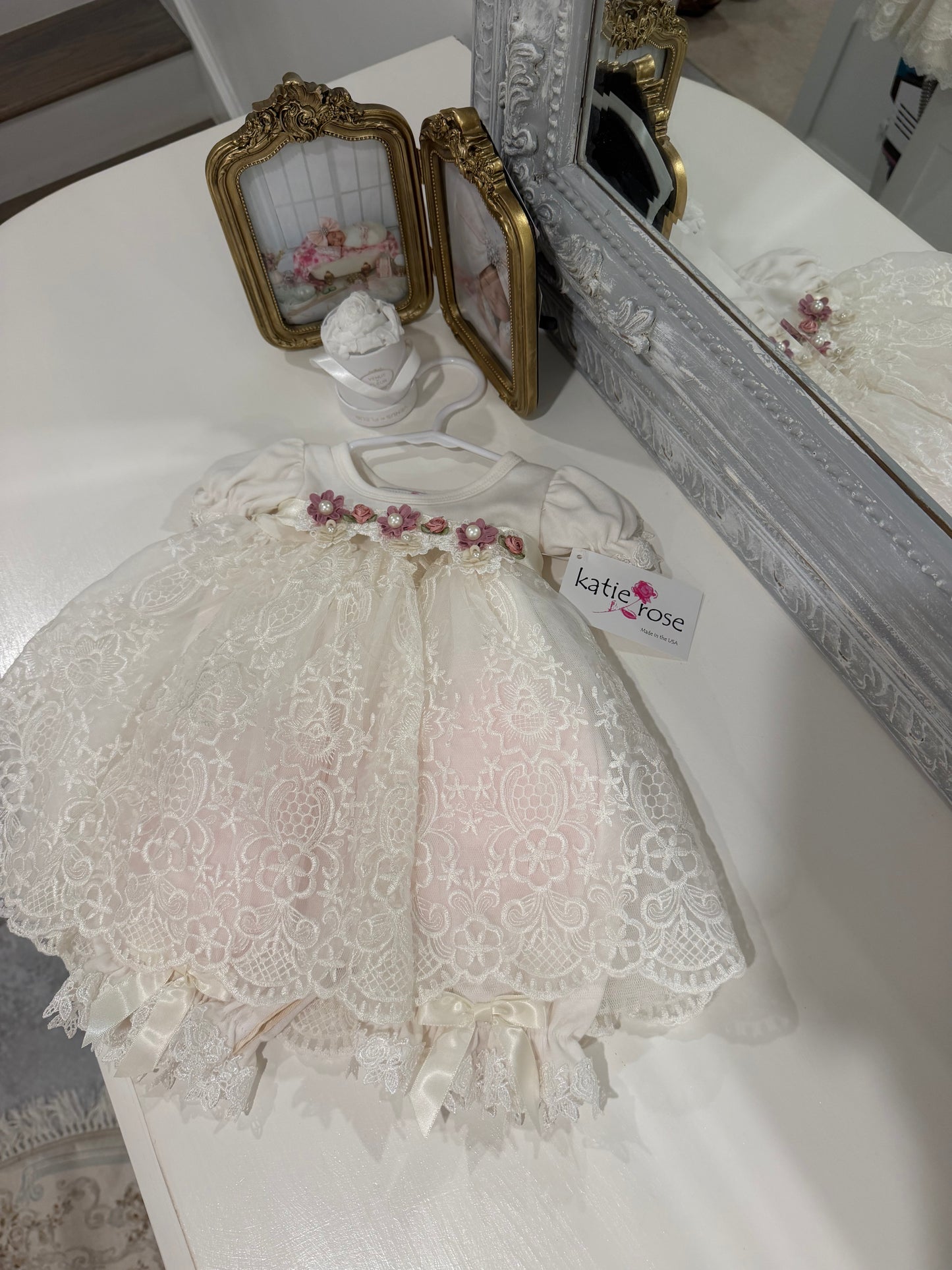 Katie Rose Pam dress with pantaloons