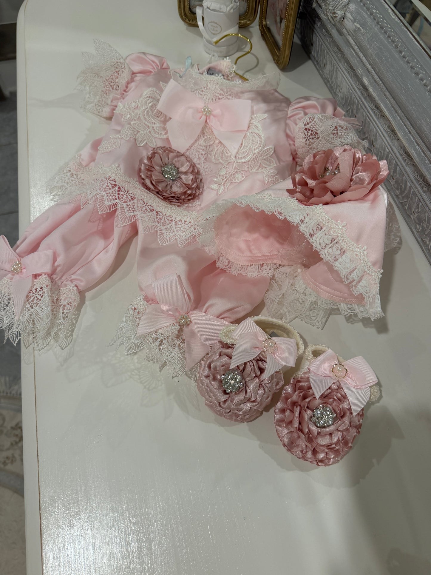 Blushing Petals Layette