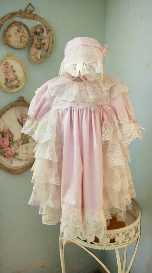 Pink Victorian Style Gown