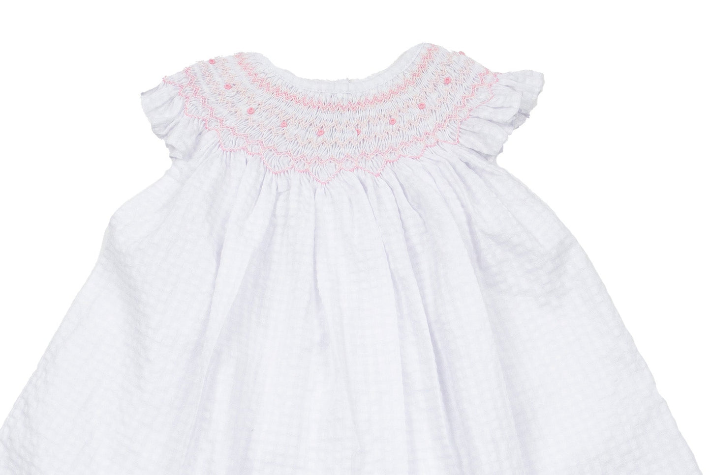 Sweet Occasions Bishop Collar dress, Toddler Girls, White