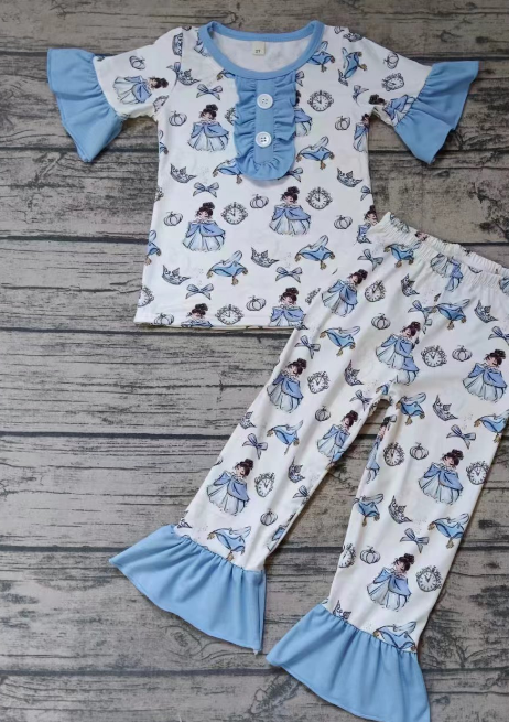 Little Angels Exclusive Design Pumpkin Princess Pajama’s
