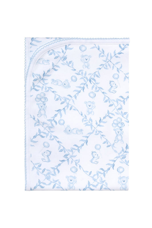 Blue Bear Trellace Blanket