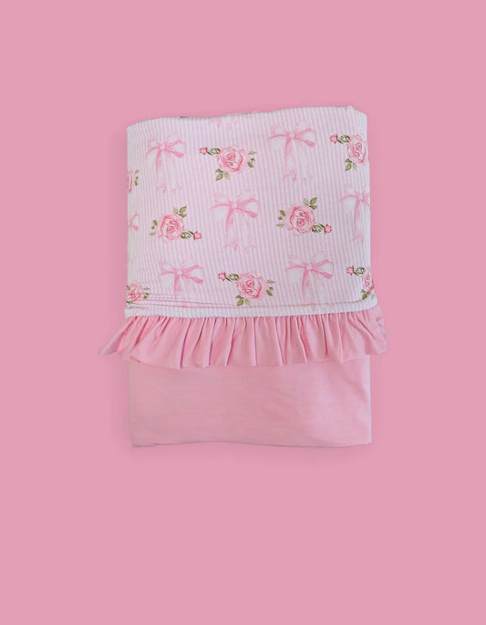 Bloom & Bow Dream Ruffle Blanket