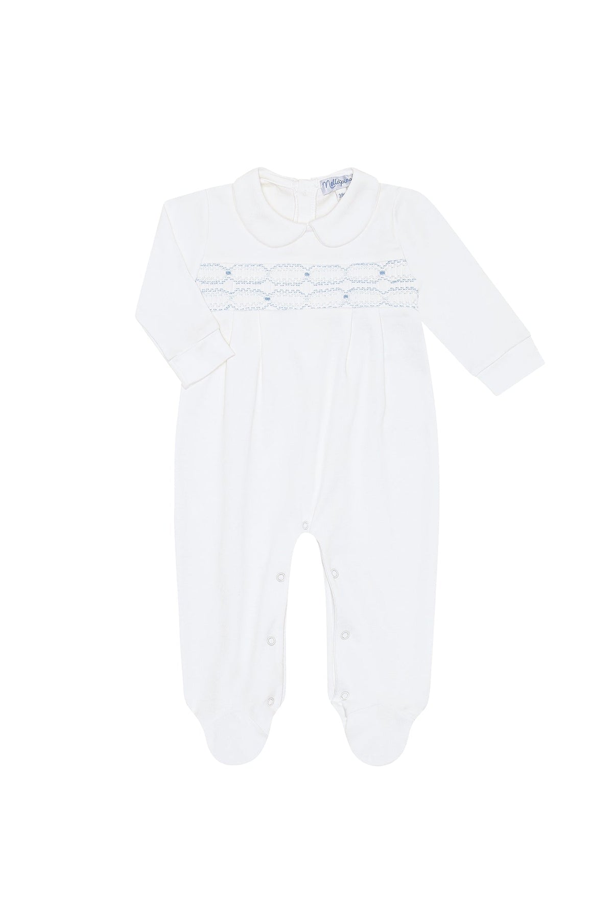 Signature Smocked Boys Footie