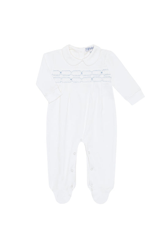 Signature Smocked Boys Footie