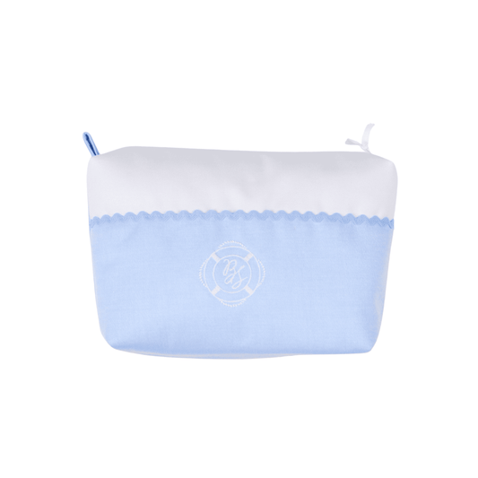 PETIT MARIN | Blue Personalised Wash Bag (27cm)