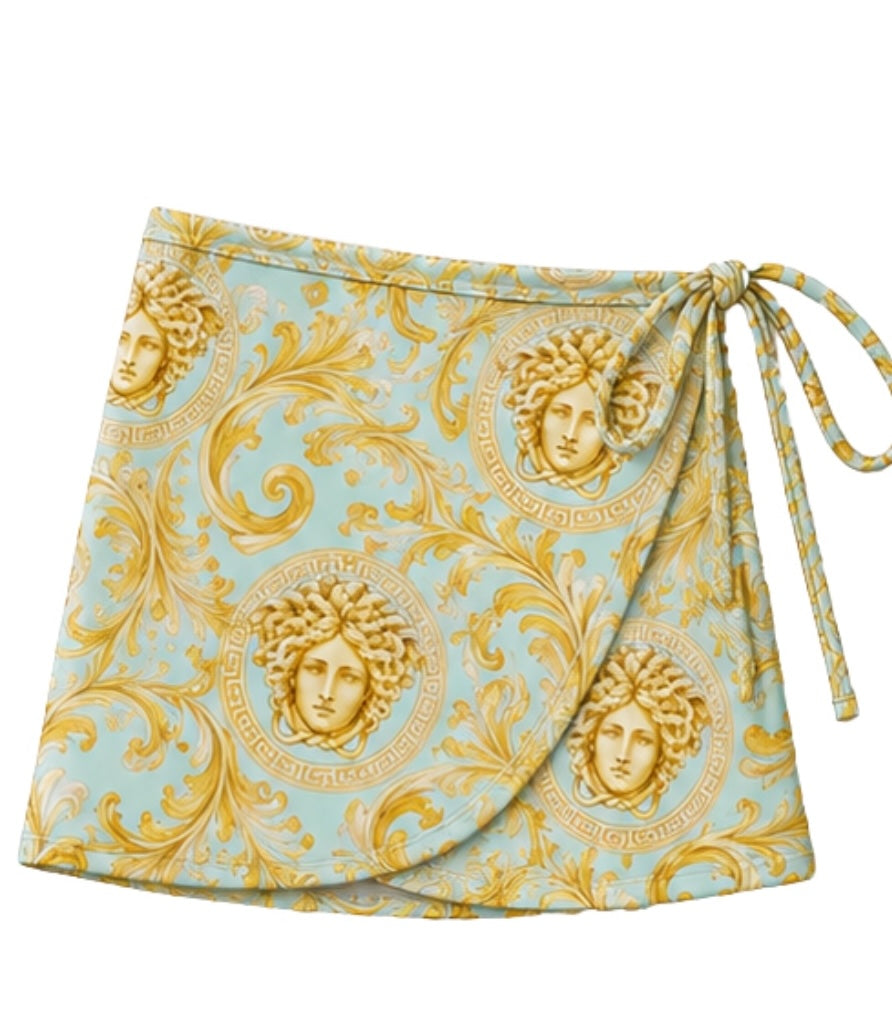 Baroque Aqua Bikini Kids